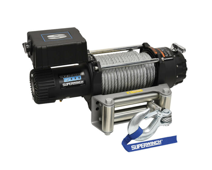 Superwinch Tiger Shark met staalkabel