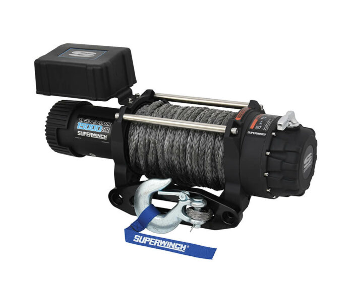 Superwinch Tiger Shark 15000 met liertouw