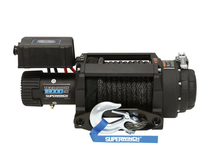 Heavy duty Superwinch lier met liertouw