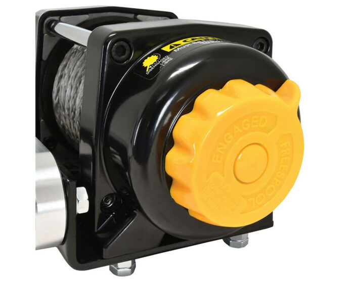 Vrijloop knop lier