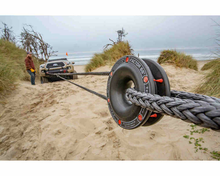 Factor 55 rope retention pulley