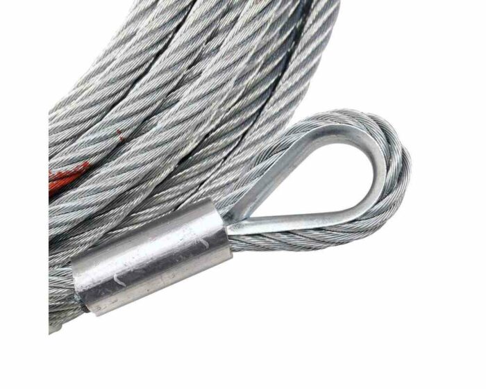 Superwinch staalkabel veel gebruikt voor industrie en afsleep toepassingen
