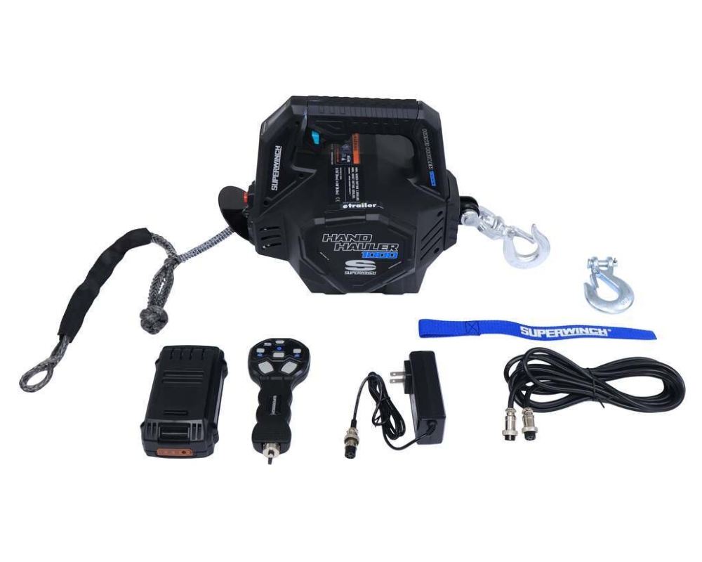 Superwinch Hand Hauler 1000 | 24V Battery | 454kg | Synthetic Rope | 1710002 - Image 3