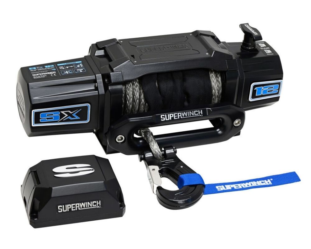 Superwinch SX 12 | 12V | 5443kg | Synthetic Rope | 1712203 - Image 4