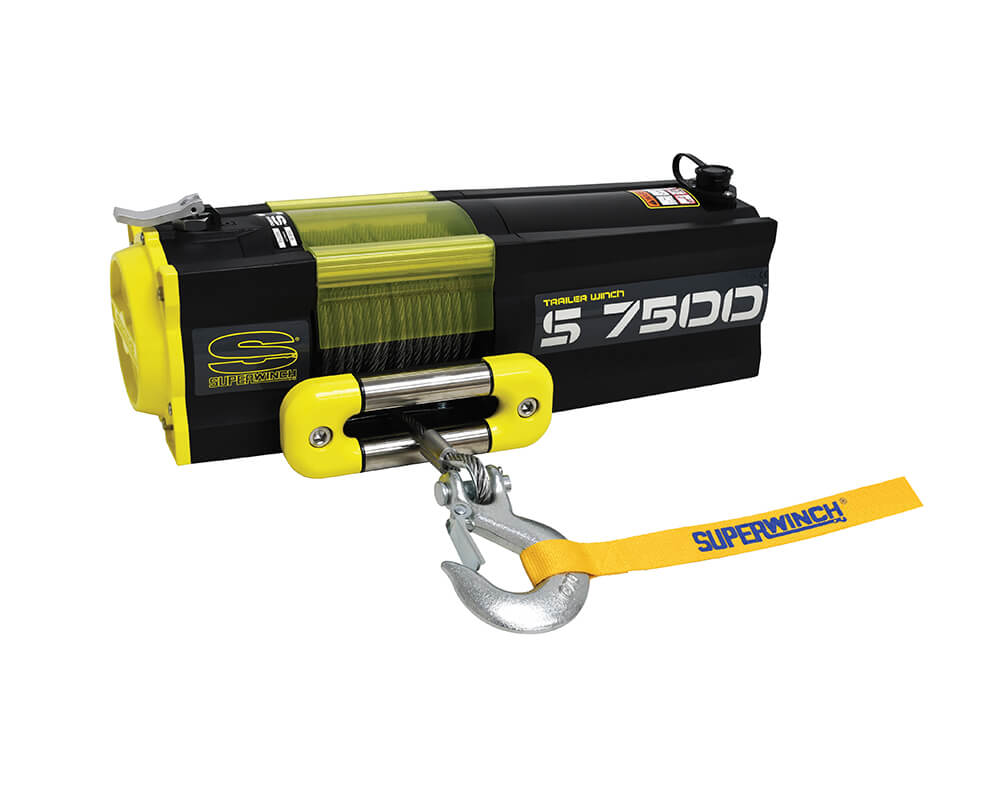 Superwinch S 7500 | 12V | 3402kg | Synthetic Rope | 1475201