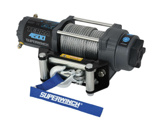 Elektrische lier met staalkabel